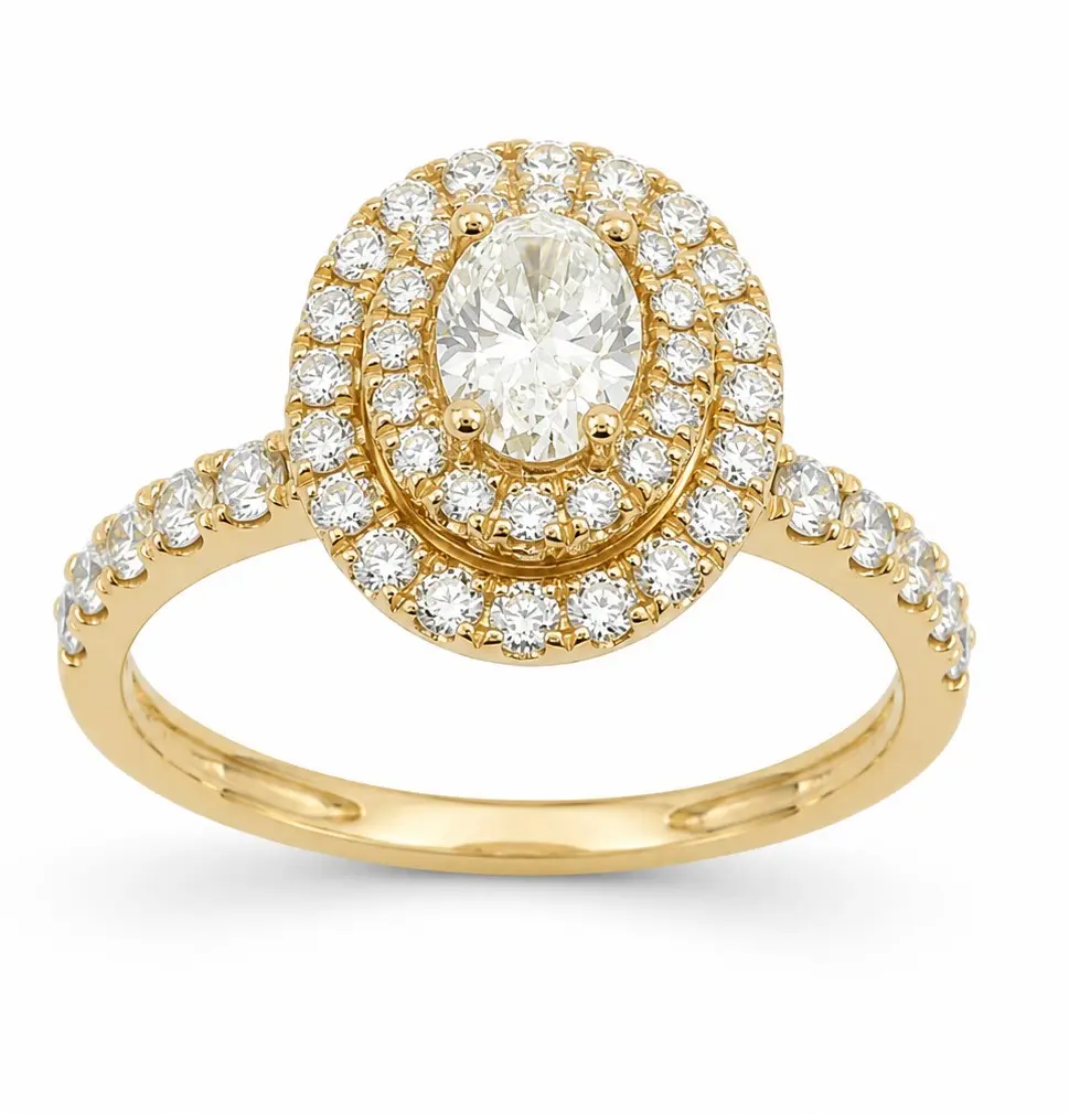 SORTIJA BRILLANTES DI 1OV SI H 0.37 DI 16 RD SI H 0.08 DI 20 0.20  12 RD 0.33 CT TW