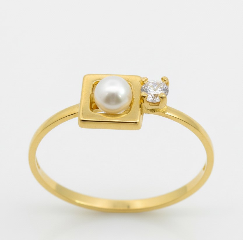 FRESHWATER AND CZ FIRST COMMUNION RING