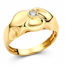 SORTIJA RELIEVE CON CIRCONITA.