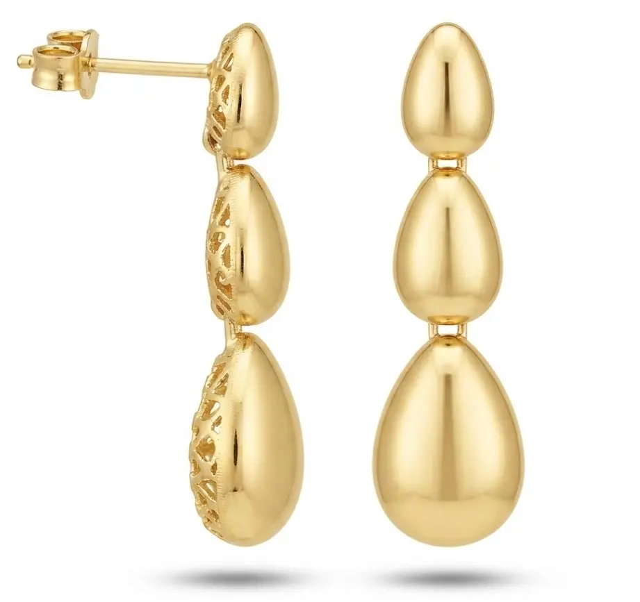 20MM DANGLING EARRINGS.PUSHBACK