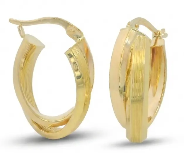 22x15x7MM HOOP EARRINGS