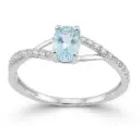 SORTIJA CON CIRCONITAS Y SKY BLUE 