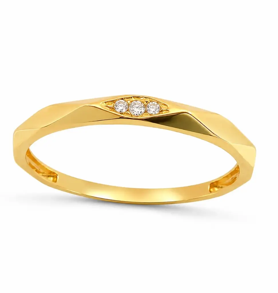 ROMBHUS AND CZ RING 