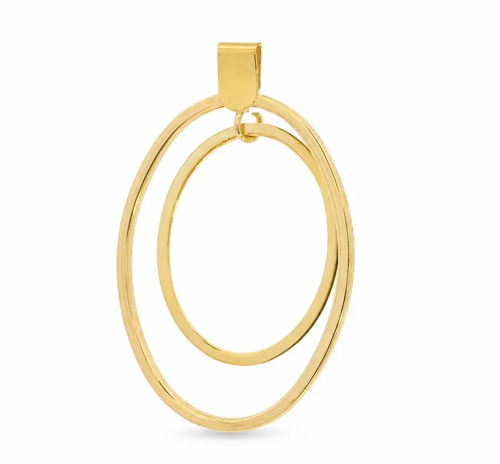 27x17MM OVAL PENDANT