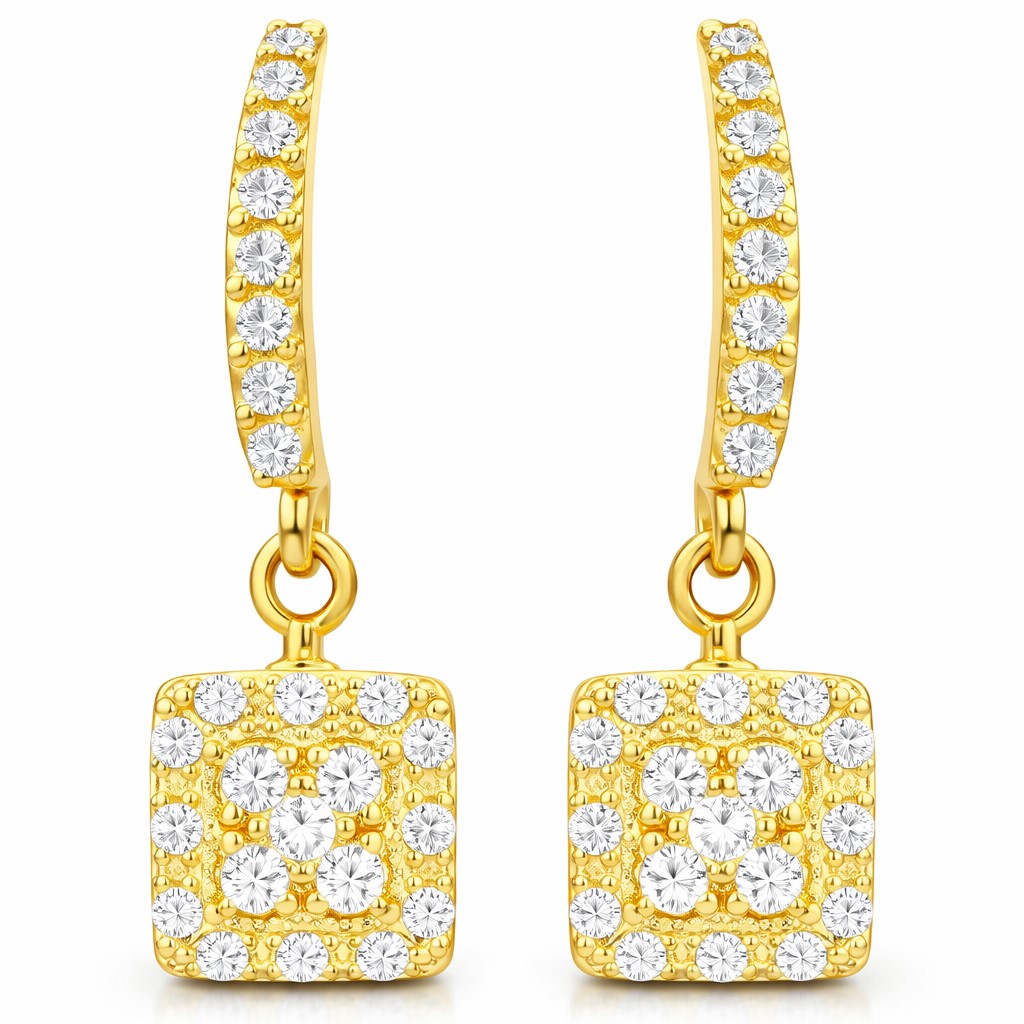 PENDIENTES LARGOS ,PERA  CON CIRCONITAS.PRESION.18MM (copia)