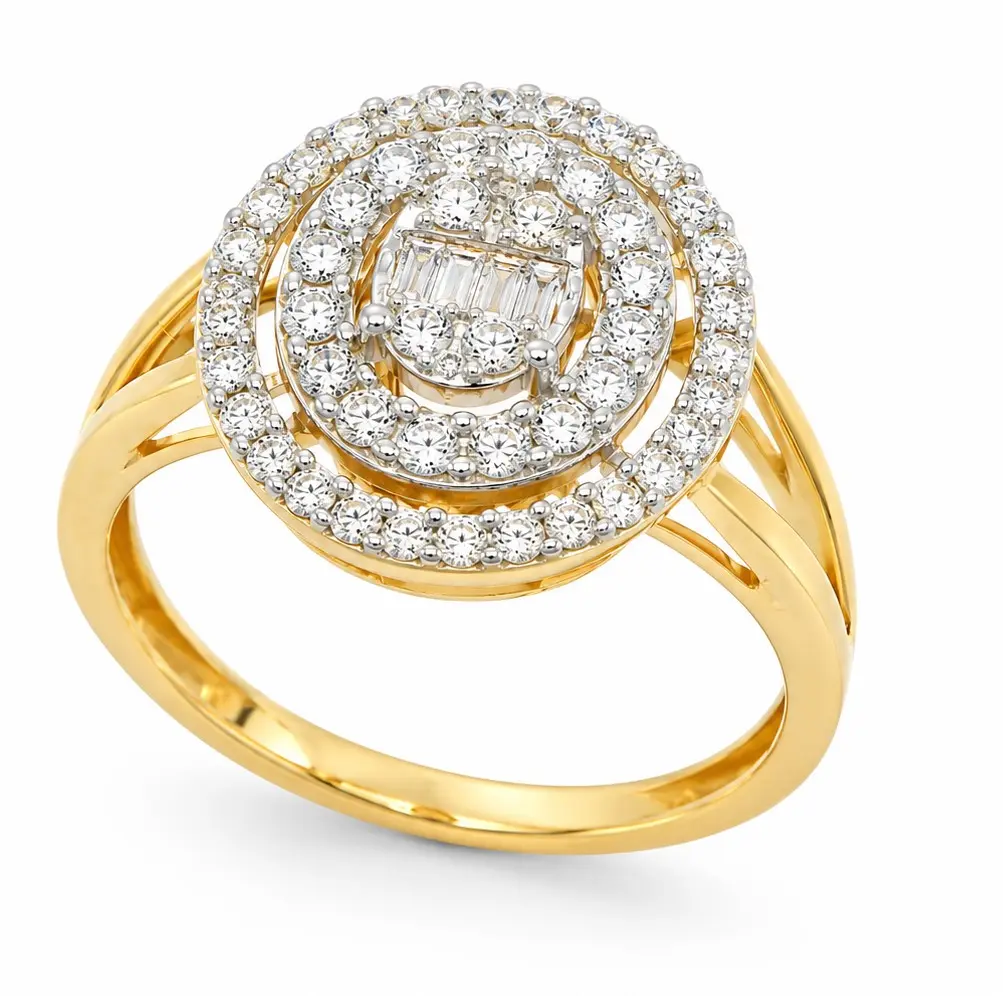 SORTIJA BRILLANTES DI 52 RD SI H 0.42  4 GB 0.04 CT TW  