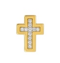 CRUZ 10x7MM 11 BRILLANTES DE 0.044 CT TW  H-SI
