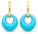 PENDIENTES TOPACIO BLANCO OVAL 7x5MM.PRESION 9KILATES (copia)