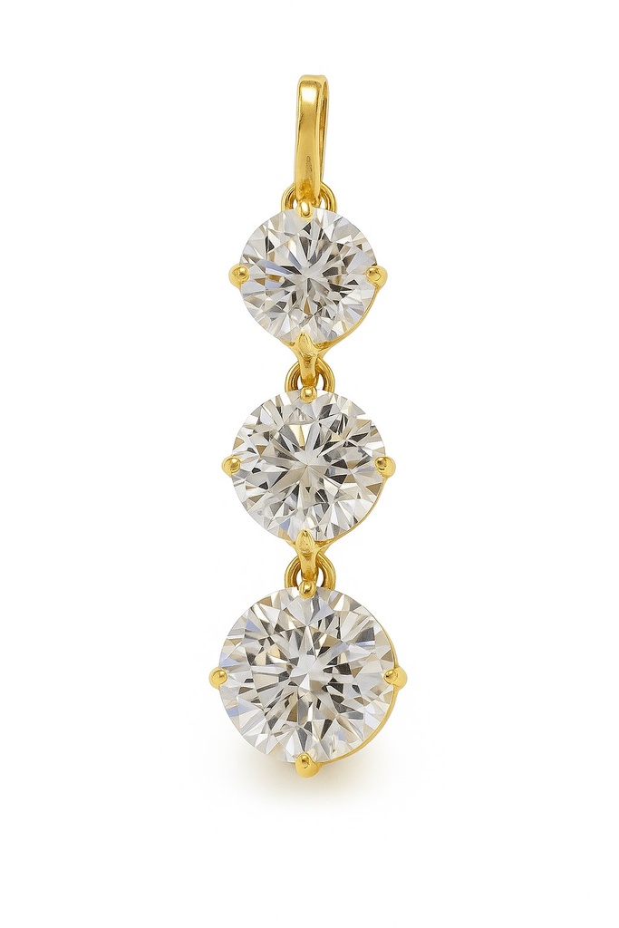 4,5 AND 6 MM CZ PENDANT.18MM.