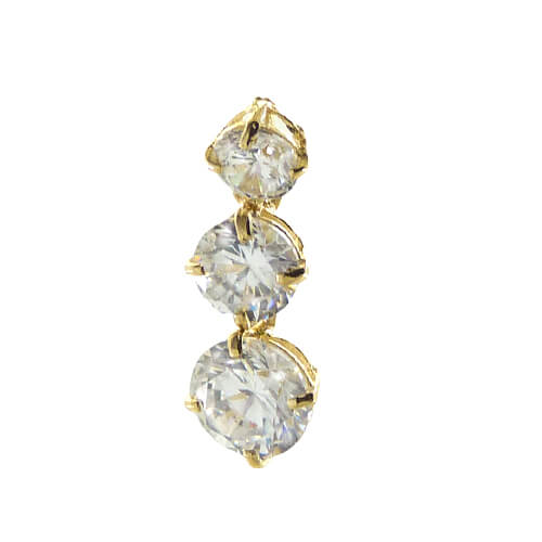 4,5 AND 6 MM CZ PENDANT.18MM.