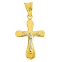 CRUZ CON CRISTO 25x15MM