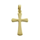 CRUZ LISA SIN CRISTO 21x12MM.