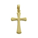CRUZ LISA SIN CRISTO 21x12MM.
