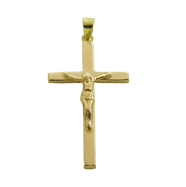 CRUZ TABLA CON CRISTO 24x13x2.5 MM