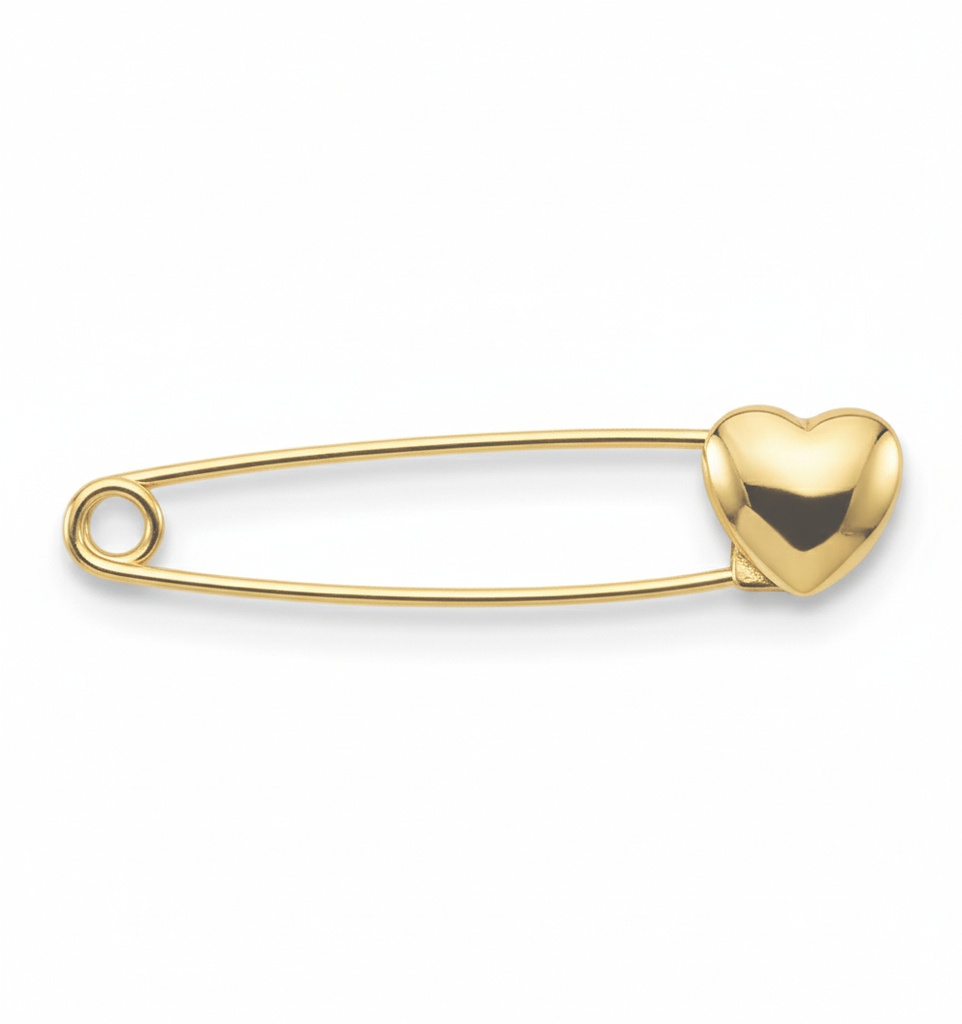 HEART BABY PIN.33MM.