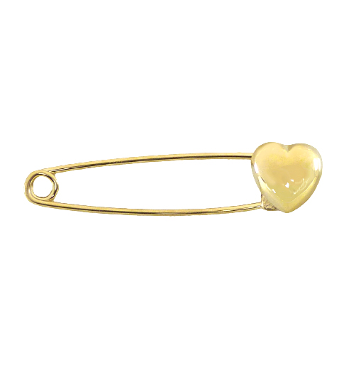 HEART BABY PIN.33MM.
