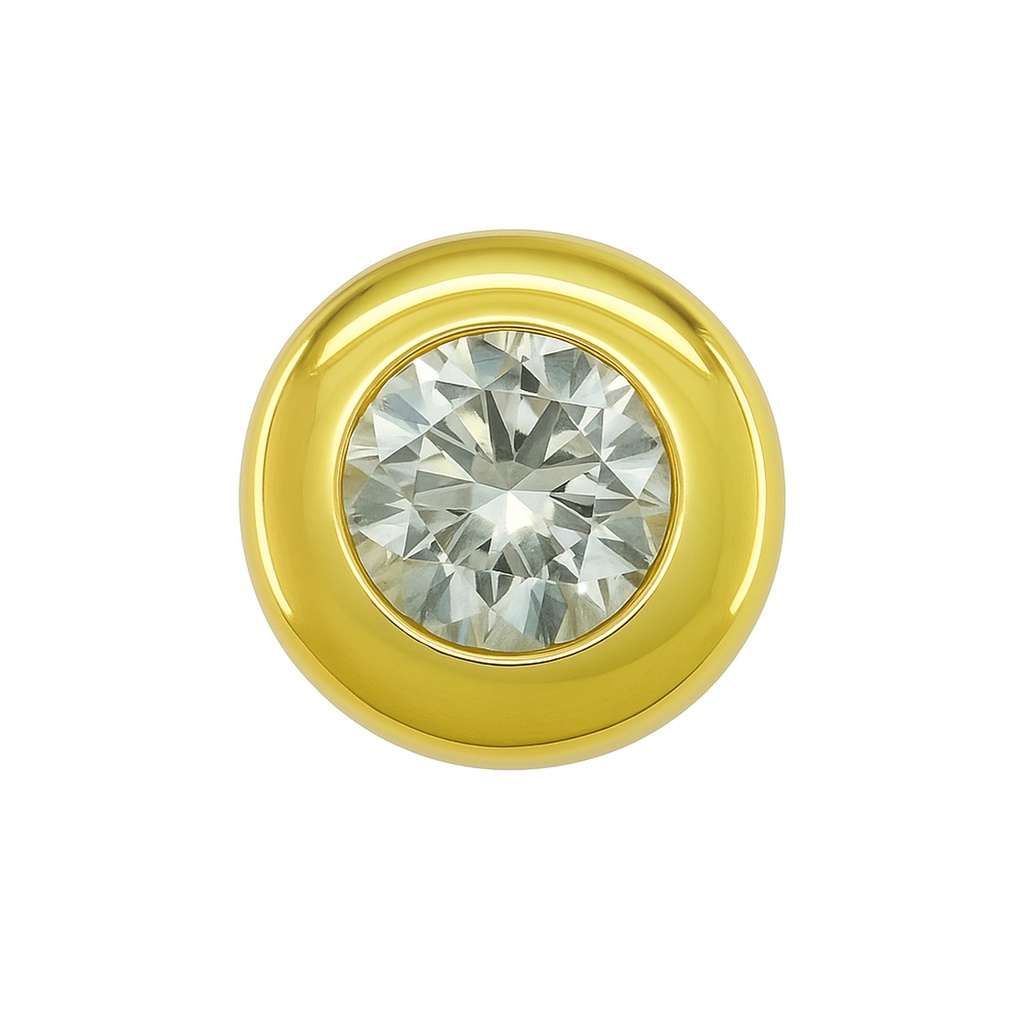 COLGANTE CHATON PIEDRA 5MM SIN REASA