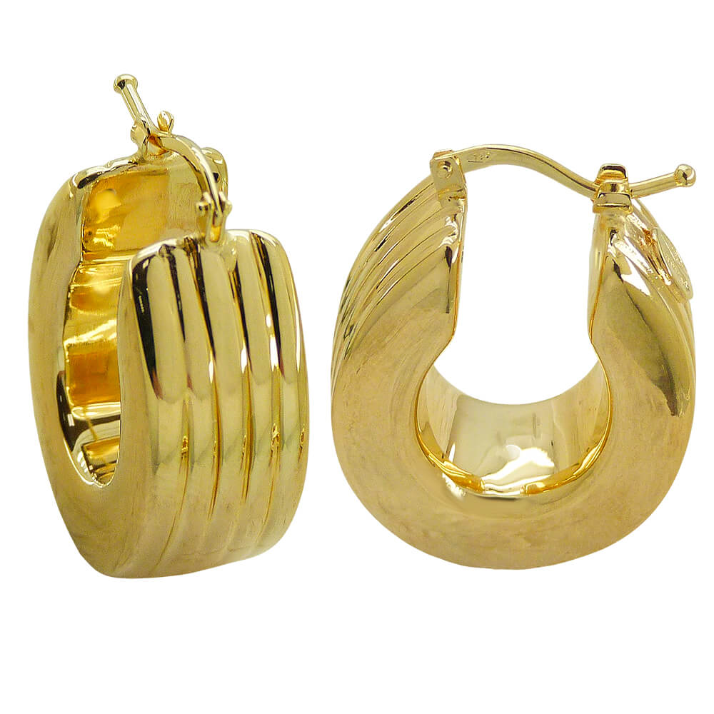 28x10MM HOOP EARRINGS.