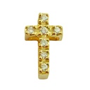 CRUZ 10x6MM 7 BRILLANTES 0.04 CT TW H-SI