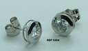 2'25MM DIAMOND STUD EARRINGS VS-H 0.10 CT TW 