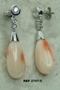 10/11 MM BUTTON PEARL OMEGA BACK EARRINGS.