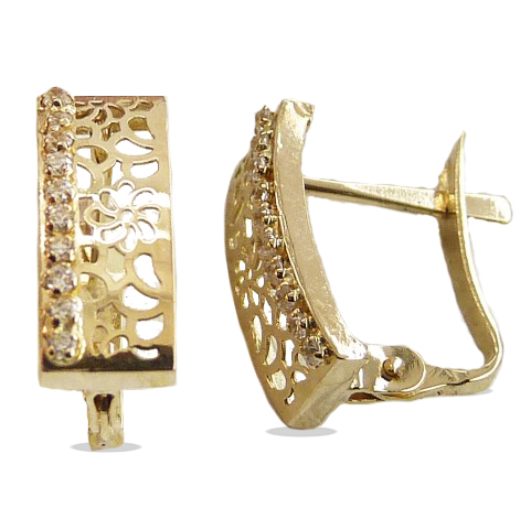 12MM LEVERBACK EARRINGS.