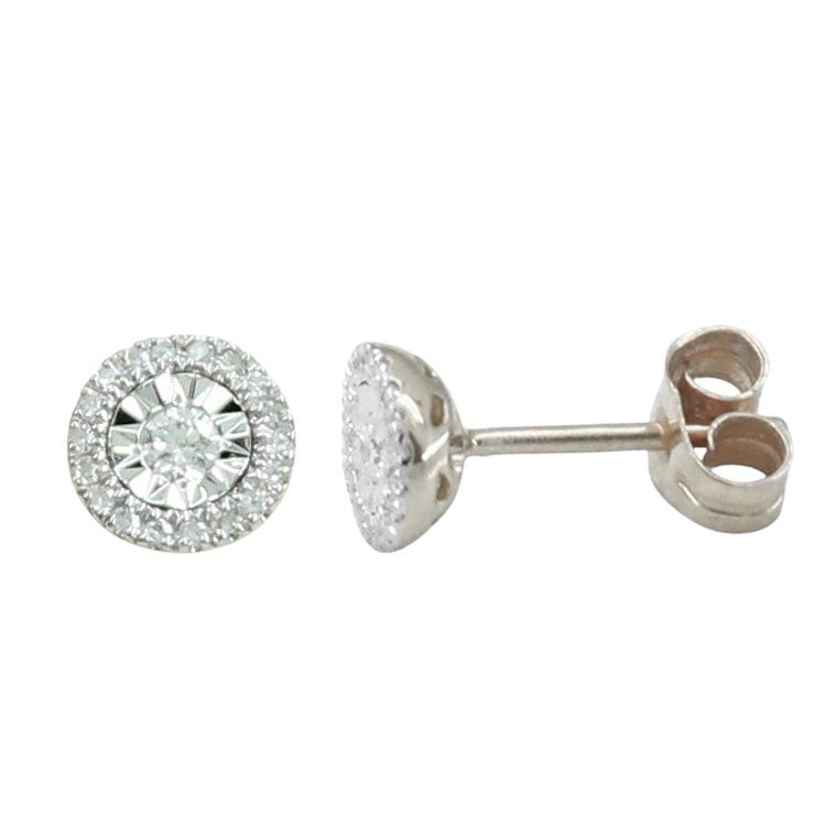 PENDIENTES BRILLANTES Di 2 RD 0.08 36 SC 0.07 SI-H