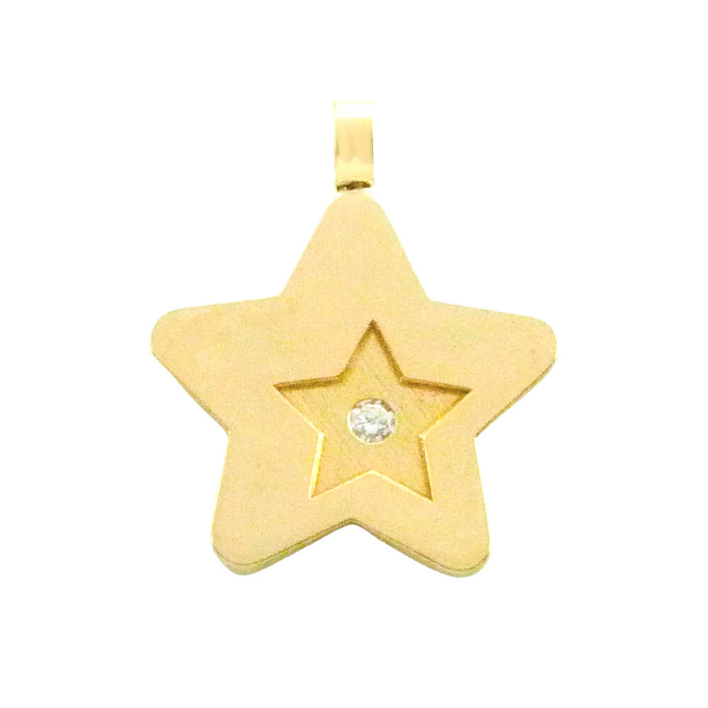 COLG.ESTRELLA PIEDRA 12MM