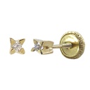 1.7 DIAMOND EARRINGS.SCREW BACK 