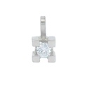 4x4MM CZ SQUARE PENDANT.