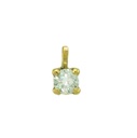 4MM CZ PENDANT.