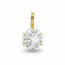 6MM CZ PENDANT.