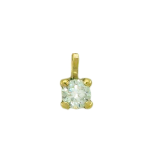 COLGANTE GARRA CIRCONITA 4MM CON REASA