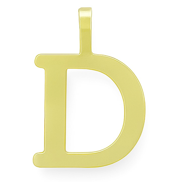 COLGANTE LETRA "D"  10MM
