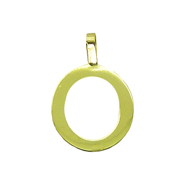 INITIAL "O" PENDANT.10MM.