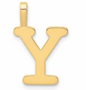 INITIAL "Y" PENDANT.10MM.