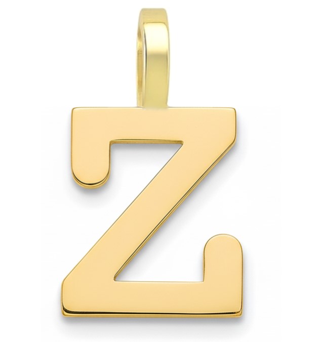 INITIAL "Z" PENDANT.10MM.
