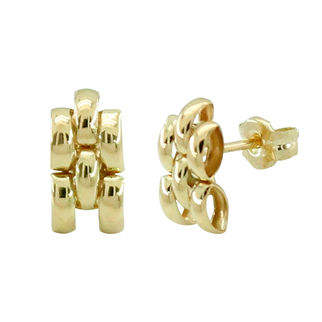 PENDIENTES PANTER 10x5MM.