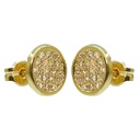 7MM ROUND STUD EARRINGS WITH CZ.