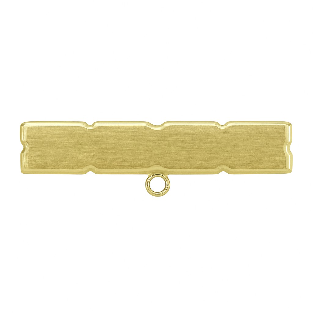 BROCHE BEBE MATIZADO 30x9MM