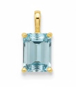 COLGANTE SKYBLUE 7x5MM.