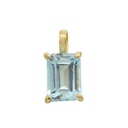 COLGANTE SKYBLUE 7x5MM.