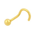PIERCING NARIZ BOLA 2MM