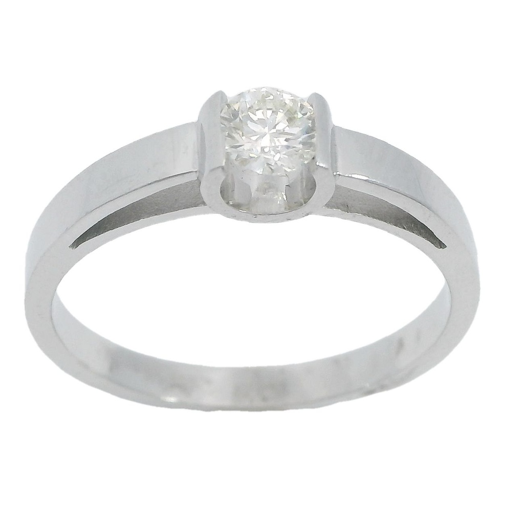 SOLITARIO BRILLANTE 3.5 MM VS-H 0.17 CT