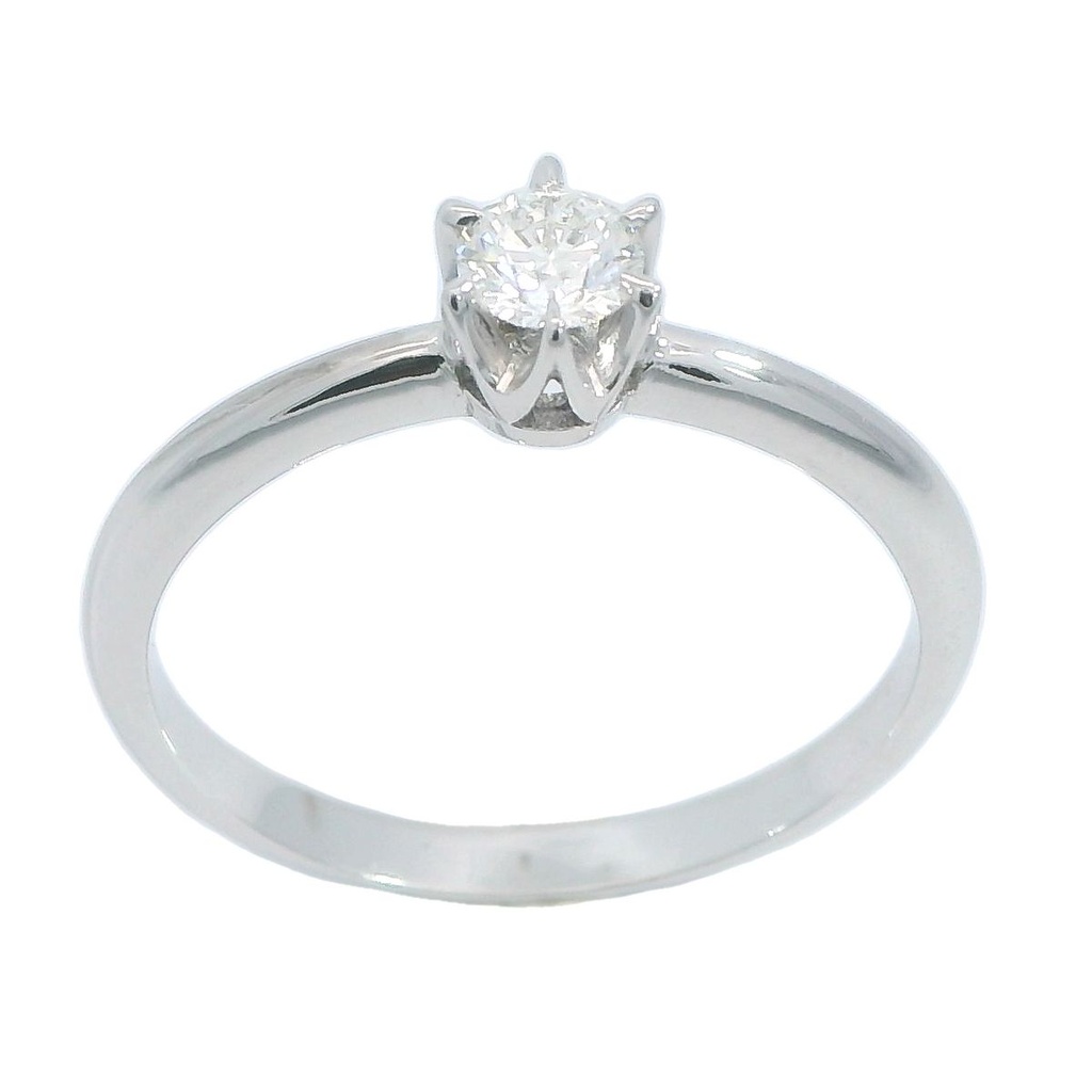 3 MM DIAMOND SOLITAIRE RING.VS-H.0.25 CT