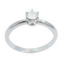 3 MM DIAMOND SOLITAIRE RING.VS-H.0.25 CT
