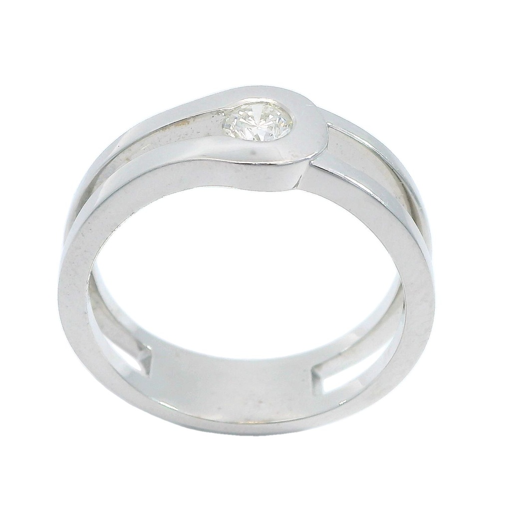 SOLITARIO BRILLANTE 4.0MM H-VS 0.25 CT