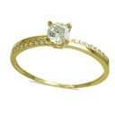 SOLITARIO 4 GARRAS BRAZO DOBLE PIEDRAS