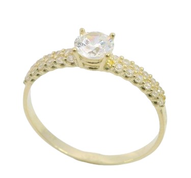 SOLITARIO 4 GARRAS CON CIRCONITA DE 4'5MM.