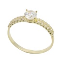 SOLITARIO 4 GARRAS BRAZO DOBLE PIEDRAS